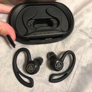 JLAB Epic Air Wireless Bluetooth Headphones + Case
